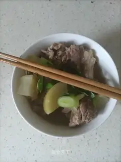 Roach and lamb stew
