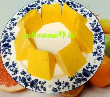 Six-inch pumpkin steam cake