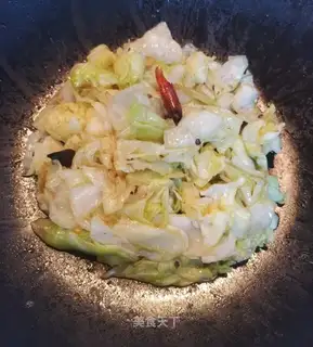 Clear the cabbage
