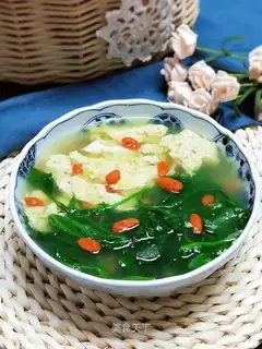 Redback omelet soup