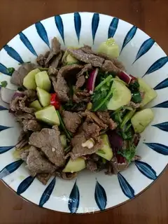Roasted beef