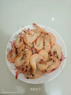 Boiled shrimp