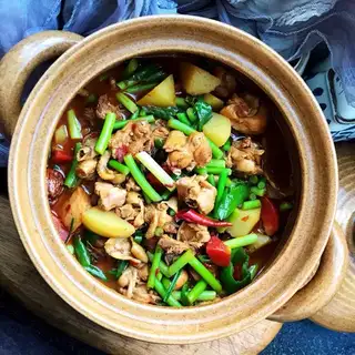 Chicken Leg Fort during spicy