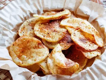 Air-cooked chips
