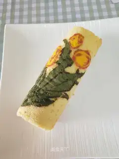 Handmade cake rolls