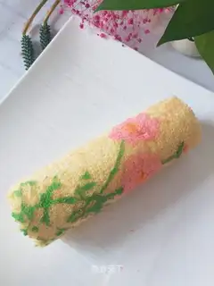 Handmade cake rolls and saloons