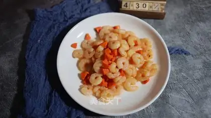 Carrot shrimp