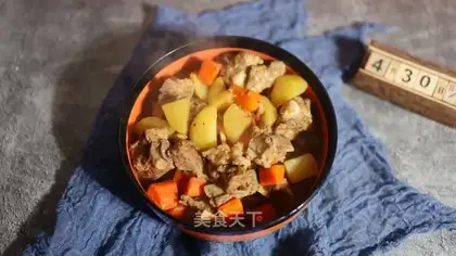 Steamed potatoes