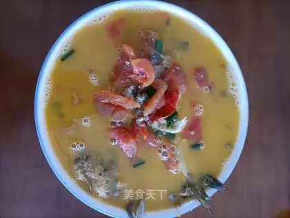 Tomato yellowfish soup