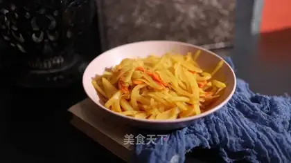 Carrot with potatoes