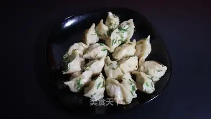 Simple fried dumplings