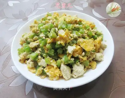 Suffering chicken tofu