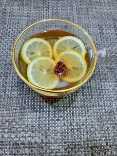 Plum lemon tea