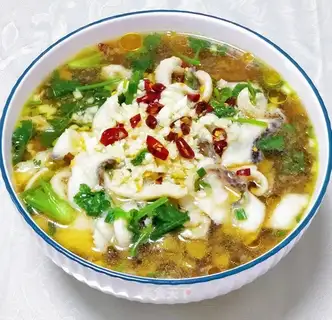 Sourfish noodles