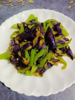 Soy sauce and eggplant