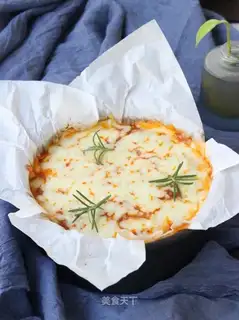 A thousand-storey potato cheese pie
