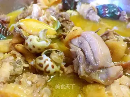 Abalone chicken