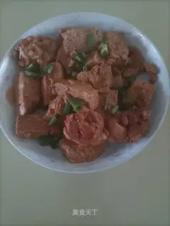Frozen tofu chicken leg