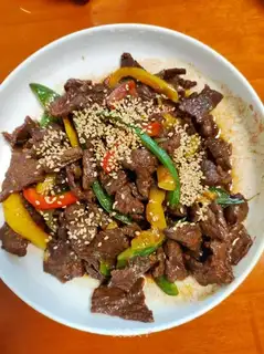 Fried beef