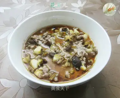 Tea mushroom abalone steam
