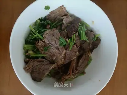 Boiled beef