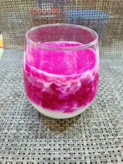 Yogurt fire dragon juice