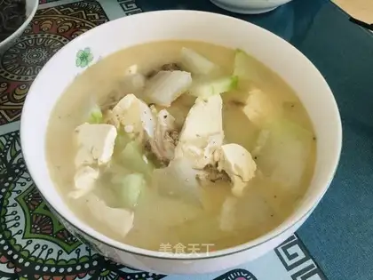 Tofu for a melon head