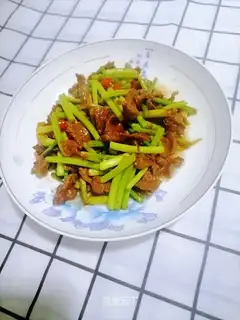 Beef and garlic
