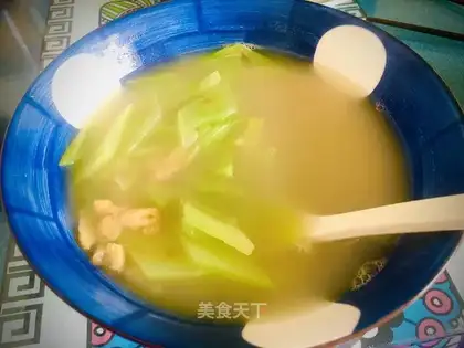 The rice soup
