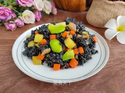 Scrambled rice