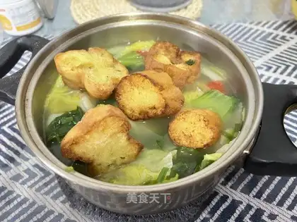 Healthy vegetable tart soup
