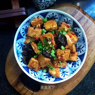 Spicy egg tofu