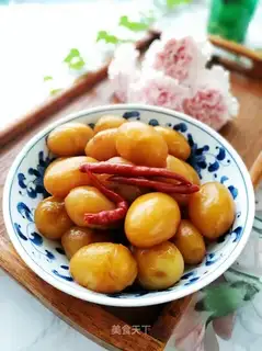 Five-fried pigeon eggs