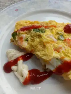 Shrimp eggcake