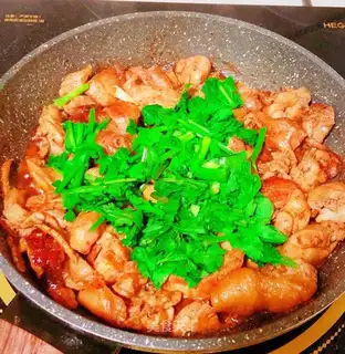 Fry chicken leg