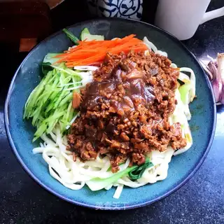 Spaghetti mushroom sauce