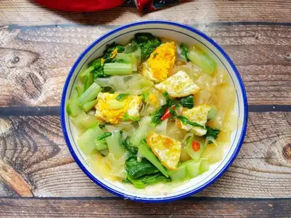 ♪ Little cabbage egg powder ♪