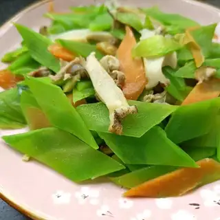 Fry the abalone