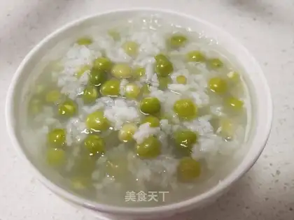 Peas and rice congee