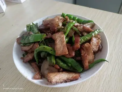 Chili fried meat