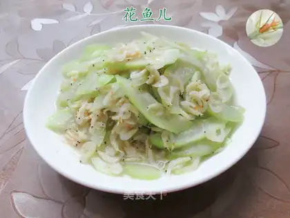 ♪ Shrimp skins rises at night ♪
