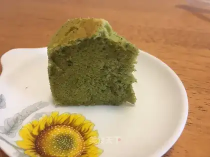 A tea cheesecake