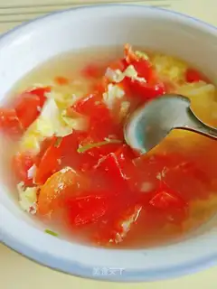 Tomato egg soup