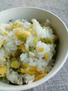 Garlic egg fried rice