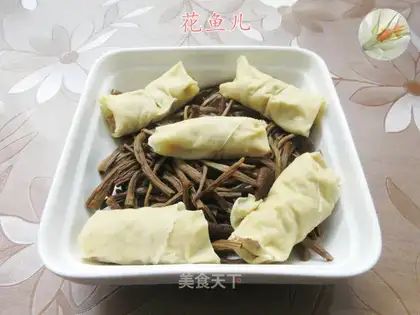 Spamed tea mushrooms