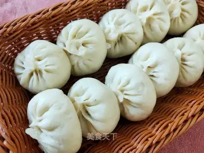 Pork fragrance bun