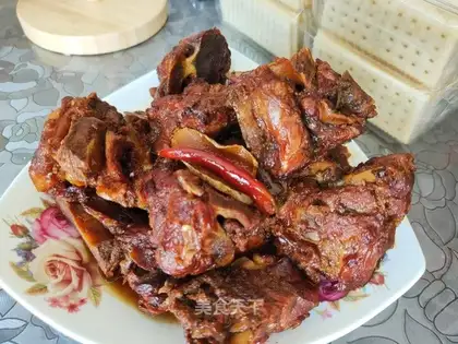Red burn ribs