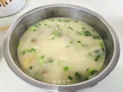 Wild minnow soup