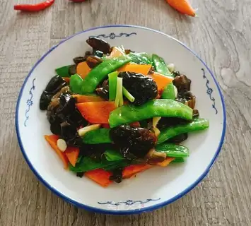Fried Dutch beans