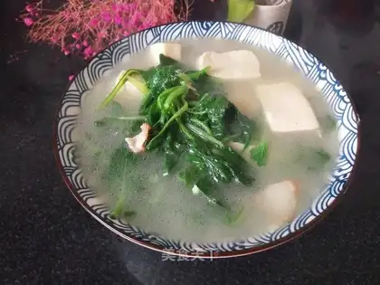♪ Little cabbage meat tofu soup ♪